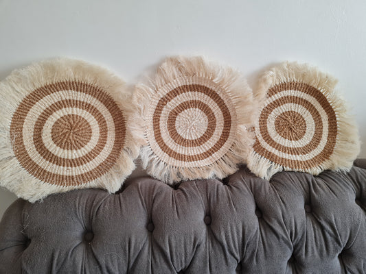 Sisal placemats, sisal table mats, handmade placemats